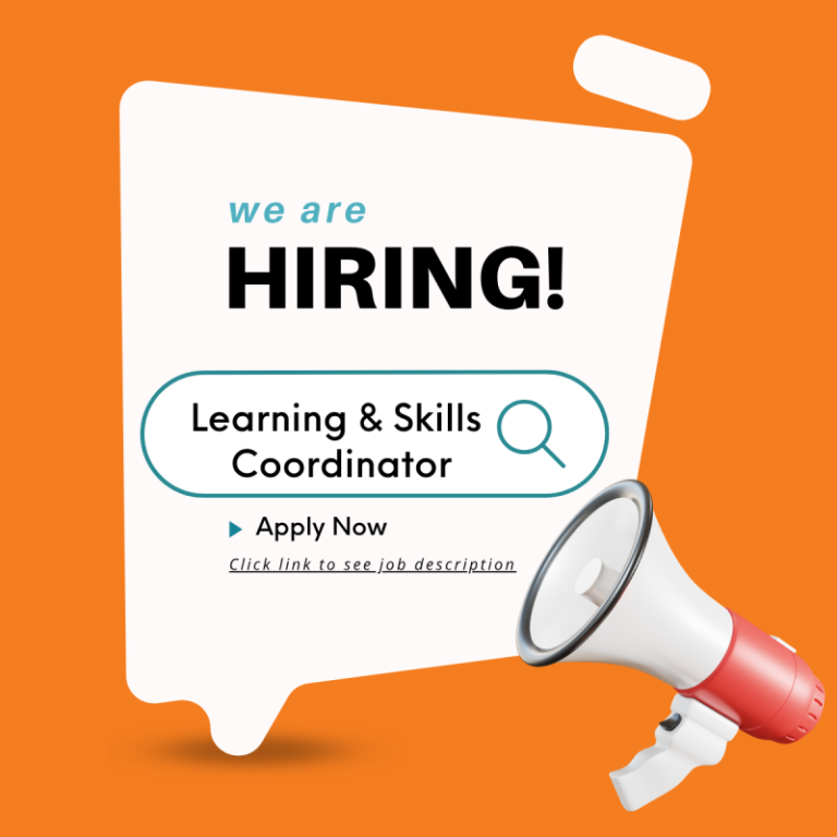 Cyan Colorful We Are Hiring Project Manager LinkdIn Post